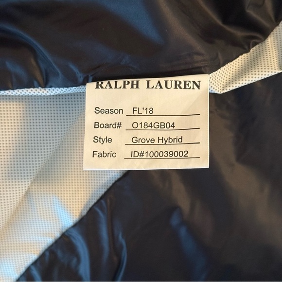Polo Golf Ralph Lauren Mens Size M Black Waterproof Quilted Puffer Jacket Pony - Picture 7 of 15